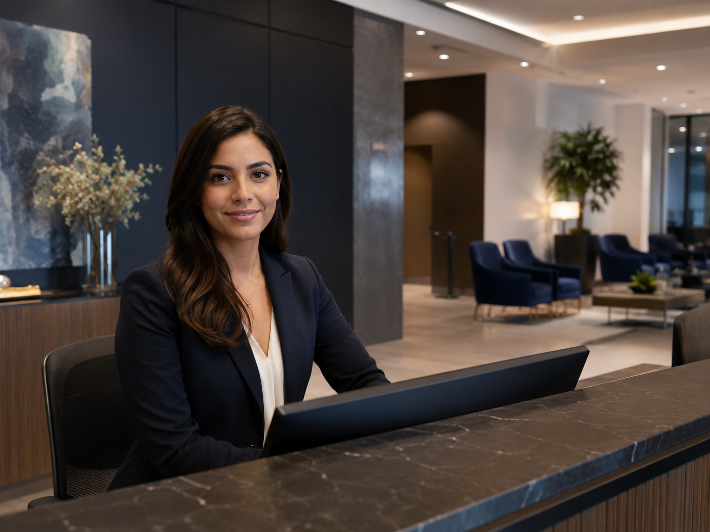 Professional contact and support reception